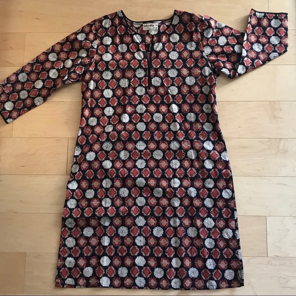 Printed Indian Cotton Tunic